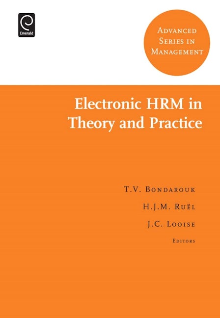 Book cover image for Electronic HRM in Theory and Practice ISBN: 9780857249739